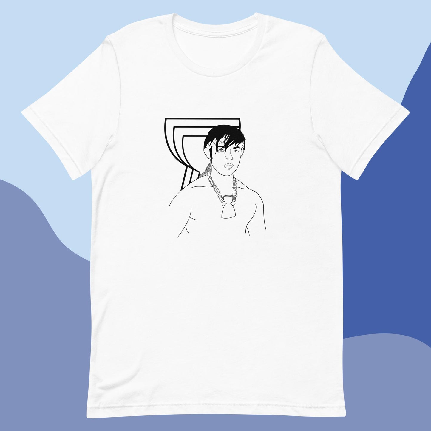 Fuetsa: Latte White Monotone Unisex Tee